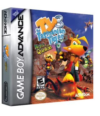 jeu Ty the Tasmanian Tiger 3 - Night of the Quinkan